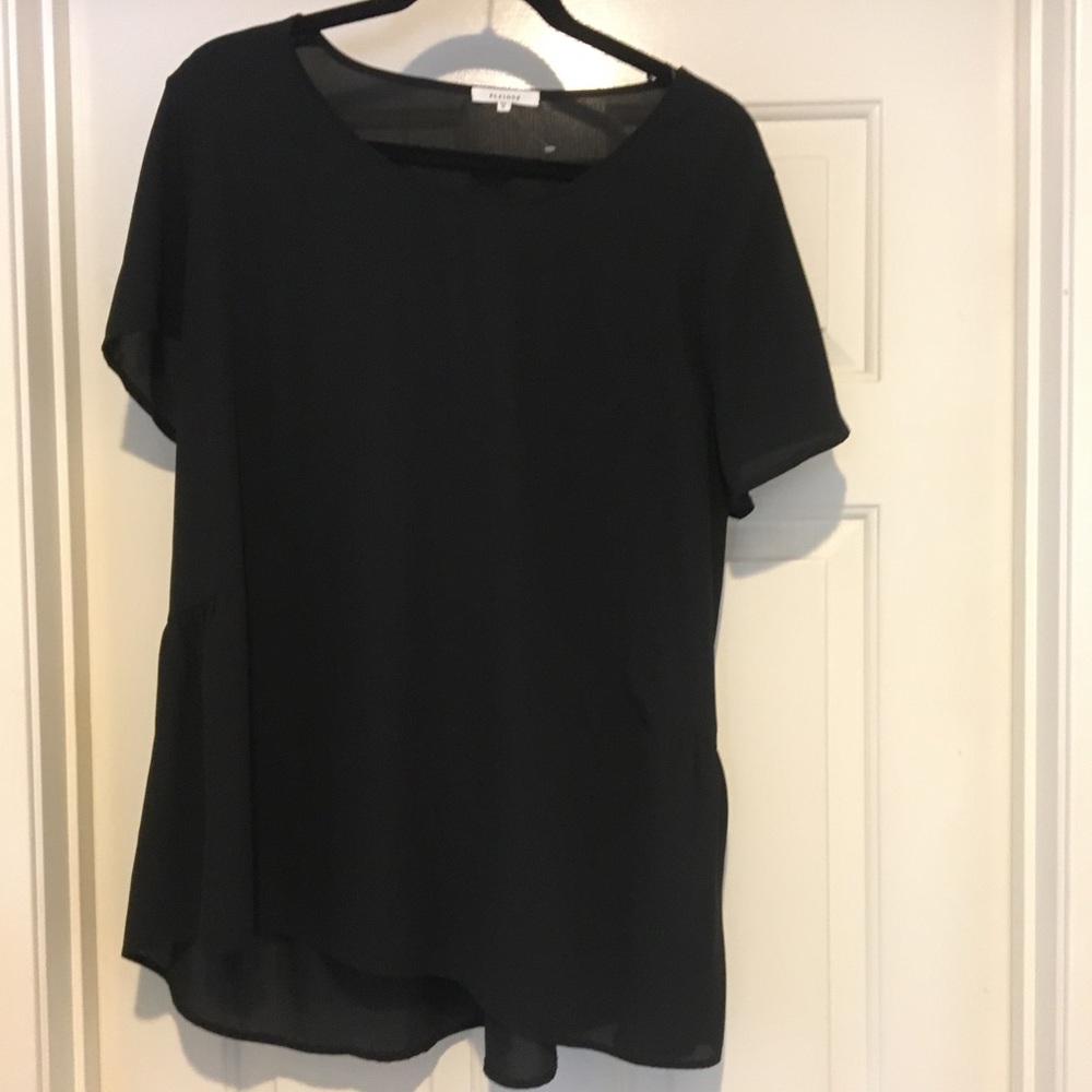 Pleione peplum blouse